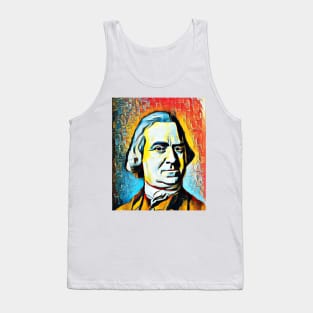 Samuel Adams Abstract Portrait | Samuel Adams Artwork 4 Tank Top